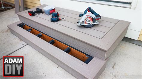 How To Put Composite Decking On Stairs Interesting Vodcast Photographs