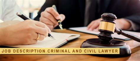 Job Description Criminal And Civil Lawyer Ask The Law