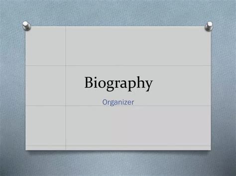 Ppt Biography Powerpoint Presentation Free Download Id2827933