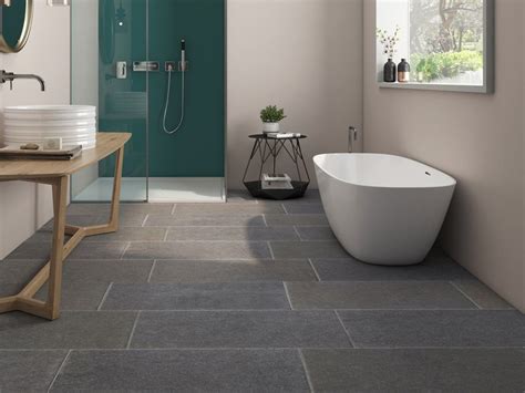 Grey Natural Stone Bathroom Tiles Semis Online