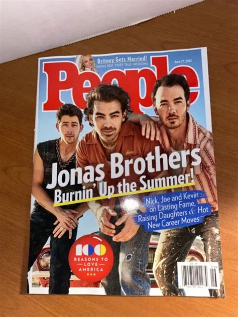 Jonas Brothers People Magazine June 27 2022 Brand New 899 Picclick