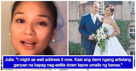 Julia Clarete Pinabulaanan Ang Tsismis Na May Marital Problems Sila
