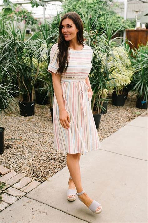 30 popular easter dresses ideas to go to church ctviral in 2020 striped dress easter