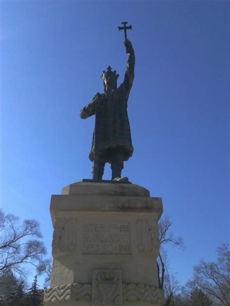 Statue Of Ștefan Cel Mare și Sfânt Also Known As Stefan The Great And