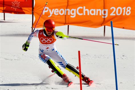 Alpine Skiing Womens Slalom At 2018 Winter Olympics Photos