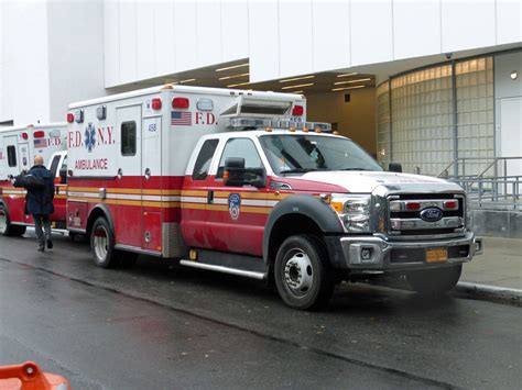Fdny Ambulance 458 Fire Department New York Fdny Ems Ambul Flickr