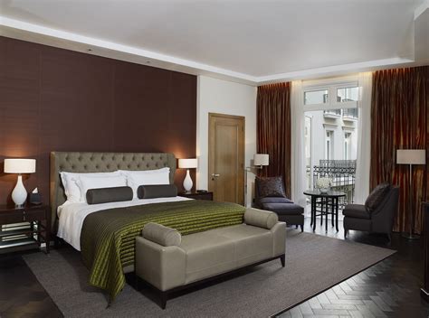 Deluxe Junior Suite Bedroom At Corinthia Hotel London Swish Luxury