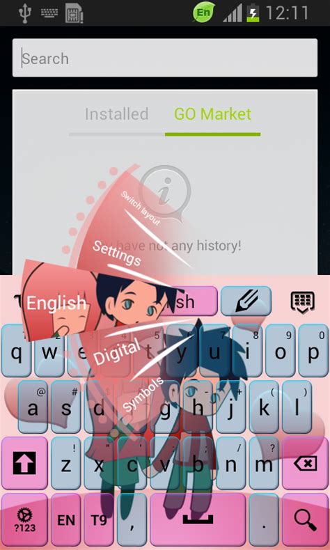 Cute Chibi Love Keyboard Android App Free Apk By T Me Themes