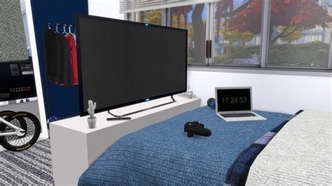 Pre Teen Boys Bedroom At Modelsims4 Sims 4 Updates Vrogue
