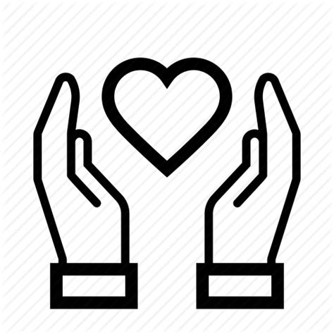 Explore more like compassion symbol. Charity, compassion, health, heart, love, mercy, protect icon