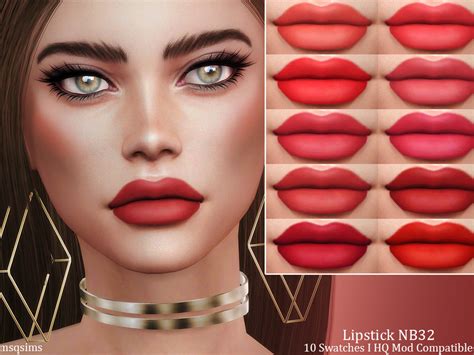 The Sims Resource Lipstick Nb