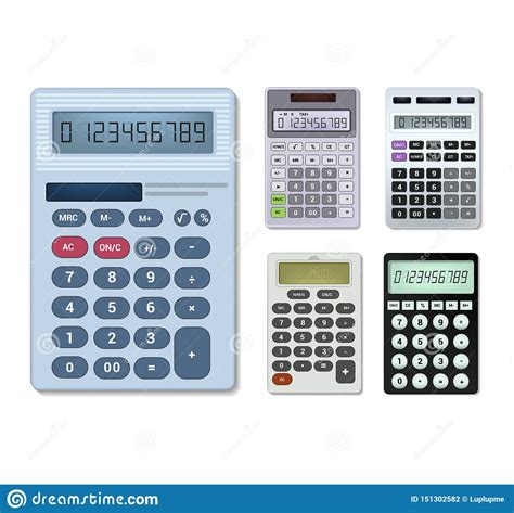 Calculator Vector Business Accounting Calculation Technology