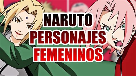 Naruto Estos Son Los Personajes Femeninos Más Importantes Del Anime