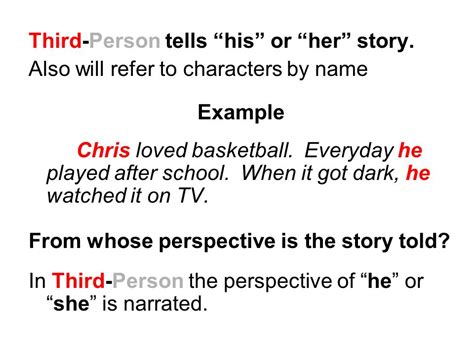 What Is Third Person With Examples English Grammar A To Z