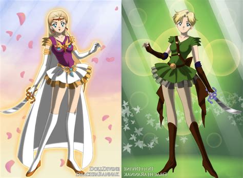 Sailor Zelda The Triforce Scouts By Lannamisho On Deviantart