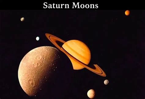 Saturn Moons Number Names And Facts 2023