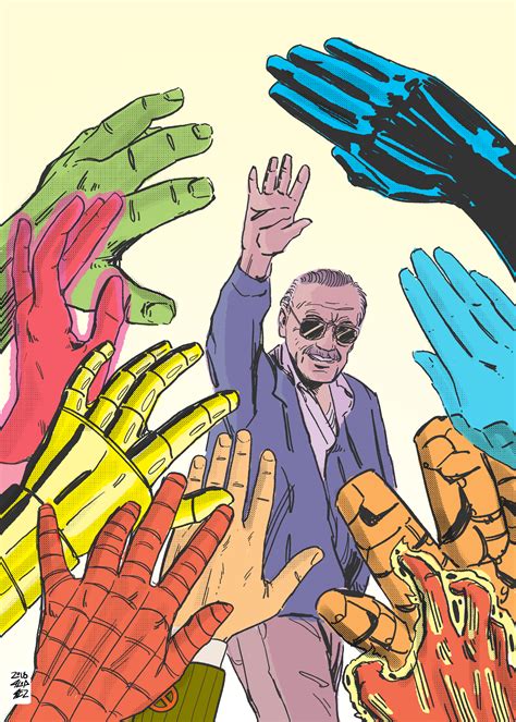 The Evolution Of Stan Lee 1941 To 2018 And Other Fan Art That Pays