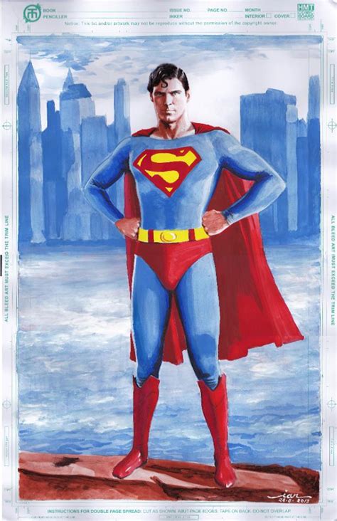 Superman Christopher Reeve By Ianrialdi On Deviantart