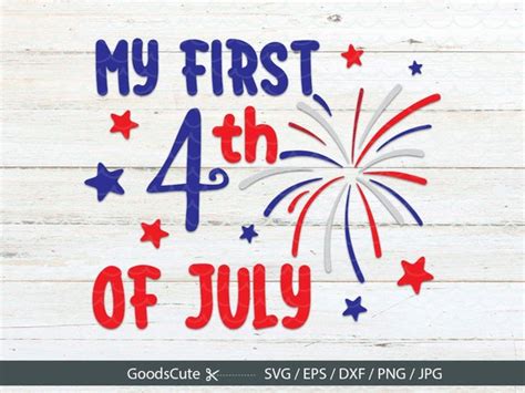 My 1st 4th of July SVG July 4th SVG America SVG for
