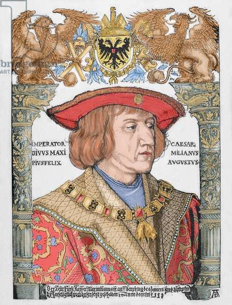 Image Of Maximilian I 1459 1519 Holy Roman Emperor
