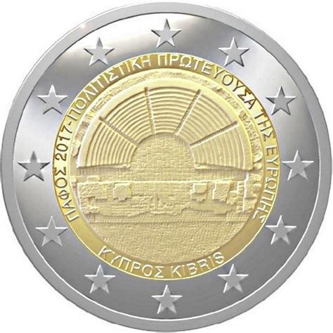 2 Euro Cyprus 2017 Coinbrothers Catalog