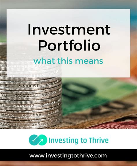 Investment Portfolio Definition And Related Terms Investing To Thrive