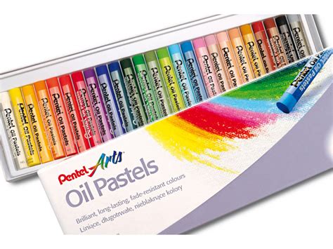 Pentel Oil Pastels Set Of 25 Colours