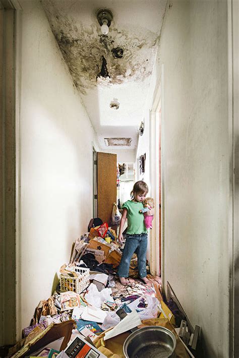 It is wall to wall of just stuff. PHOTOS: What growing up as a kid in a hoarder home looks ...