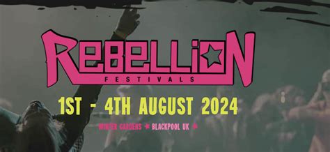 rebellion festival 2024 announces early bird tickets world s biggest punk festival held in