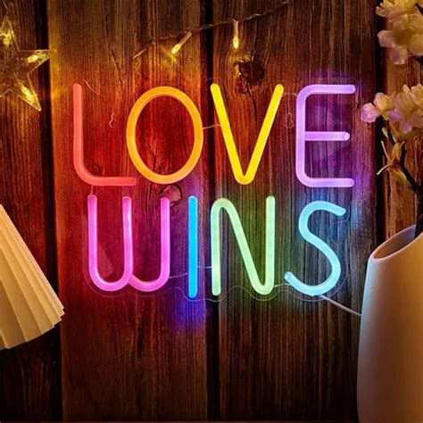 Love Wins Neon Sign Lita Sign