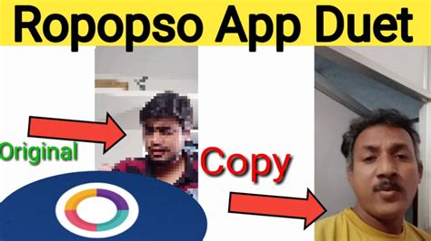 How To Make Duet On New Roposo App Make Duet Video On Roposo Tamil