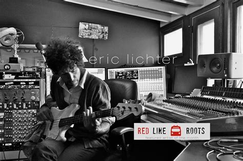 November Monthly Featured Artist Eric Lichter Red Line Roots