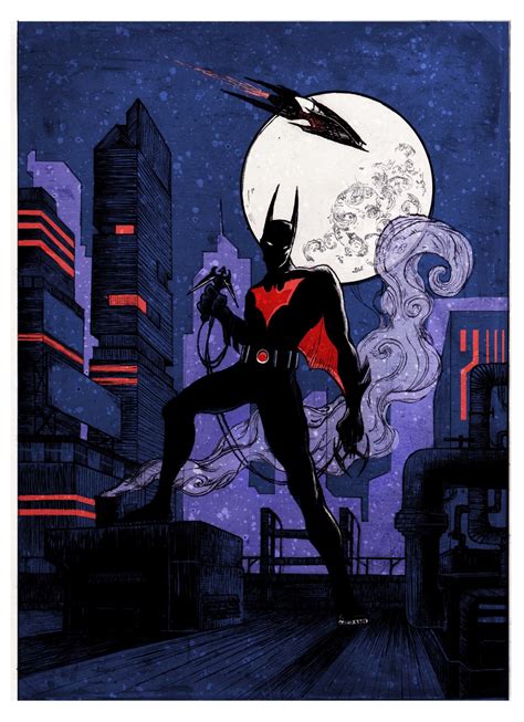 Gothams Art — Batman Beyond Poster Designed By Matthew Vidalis