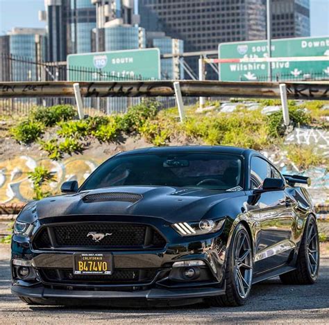 6th Gen Black 2015 Ford Mustang Gt Premium 600 Whp For Sale