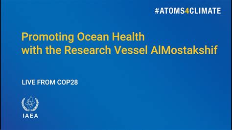 Promoting Ocean Health With The Research Vessel Almostakshif Youtube