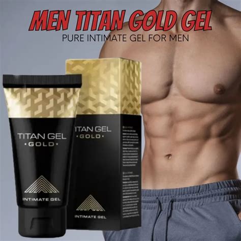 Top Sale Original Titan Gel Gold Intimate Gel Enhancer Treatment For Men Prolonged And