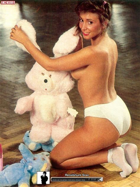 Naked Sandra Villarruel In Playboy Magazine Argentina