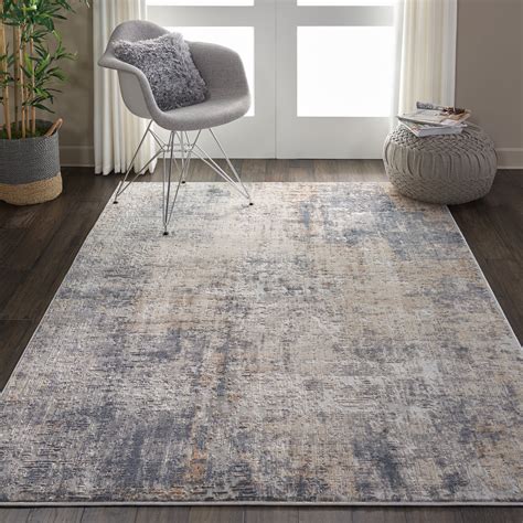 nourison rustic textures rustic abstract grey beige area rug
