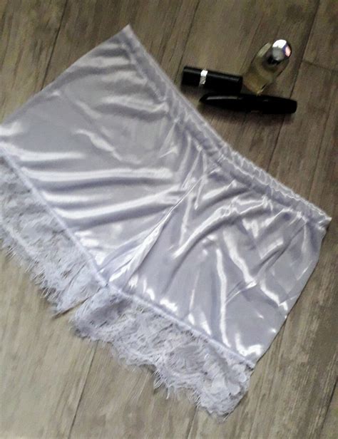 French Knickers Women S Lingerie Underwear Briefs Silky Lace Faux