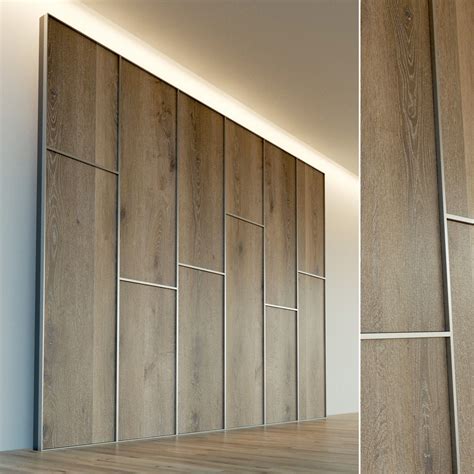 Wooden Wall Panel 73 3d Asset Cgtrader