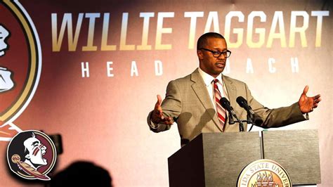 Willie Taggart Emotional When Sharing Sons Advice About Fsu Job Stadium