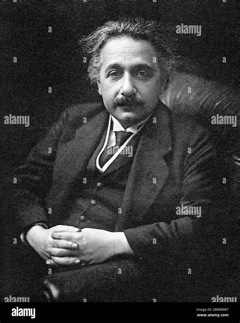 Albert Einstein 1879 1955 German Born Theoretical Physicist Stock