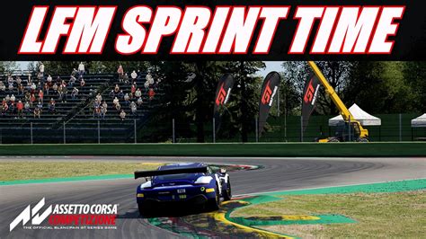Assetto Corsa Competizione New Lfm Sprint Time At Imola Youtube