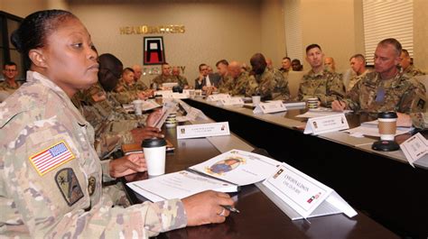 First Army Hosts 85th Arsc Commanders Orientation Article The