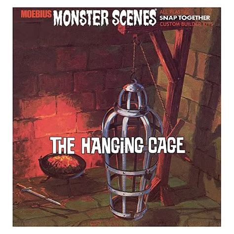 Monster Scenes Hanging Cage Model Kit Moebius Models Monsters