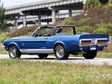 1968 Shelby Gt350 Convertible Ford Mustang Muscle Classic