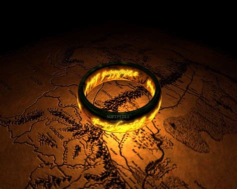 The One Ring The Hobbit Middle Earth Lord Of The Rings