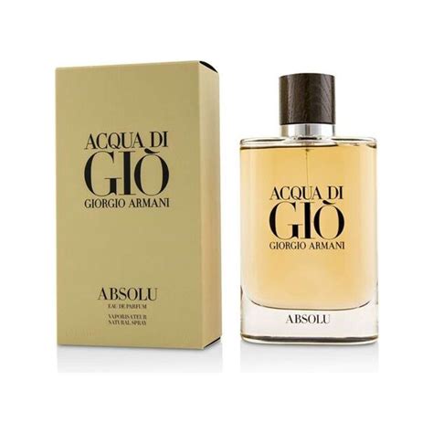 Acqua Di Gio Absolu By Giorgio Armani Men Perfumencologne