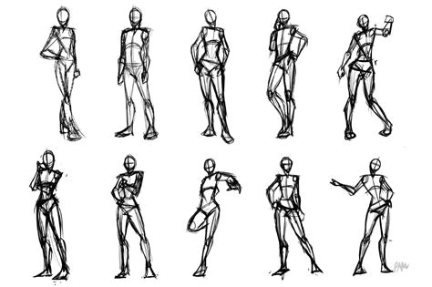 Person Standing Pose Reference Drawing Poses Body Reference Kibbitzer