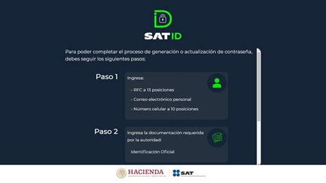 COMO RECUPERAR O GENERAR LA CONTRASEÑA DEL SAT